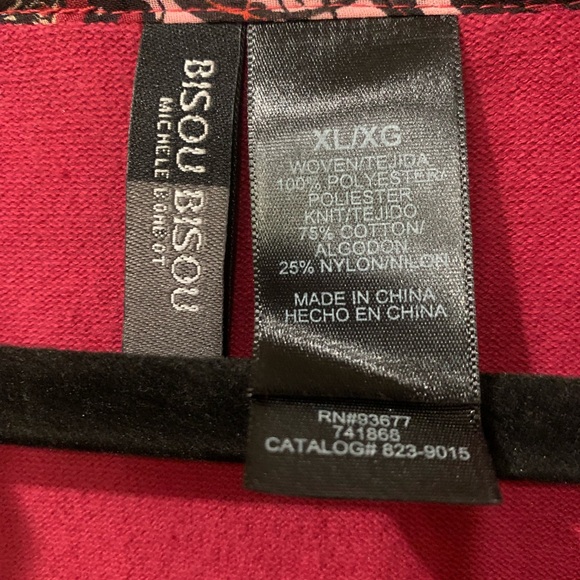 Bisou Bisou top- XL - Picture 2 of 7